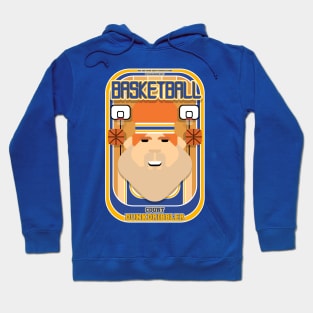 Basketball Blue Gold - Court Dunkdribbler - Josh version Hoodie